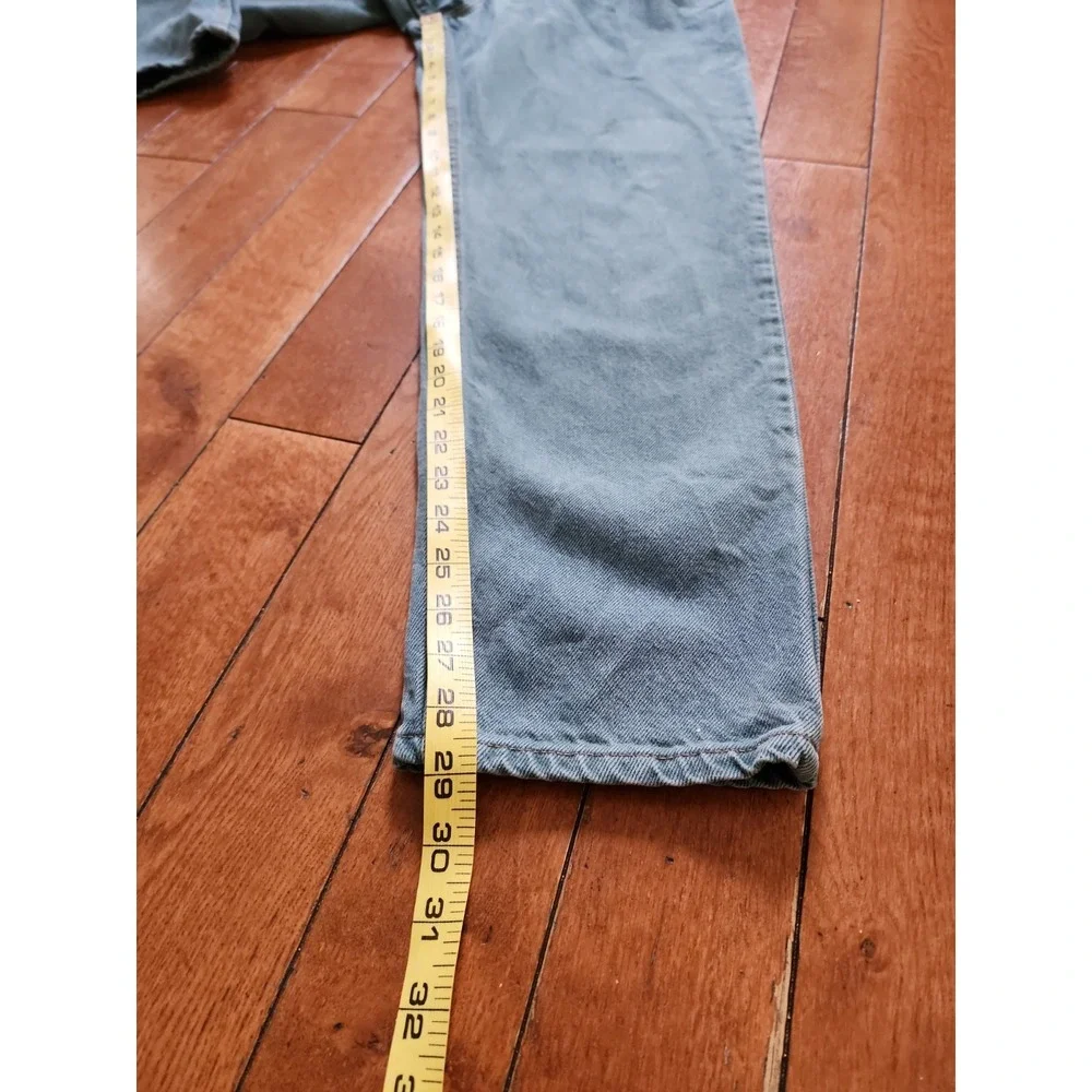 VTG Levi's 550 Jeans Mens 32x30 Light Wash Vintage Orange Tab USA Made 90s